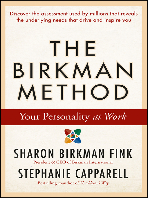 Title details for The Birkman Method by Sharon Birkman Fink - Available